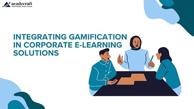 Integrating gamification in corporate e-learning solutions