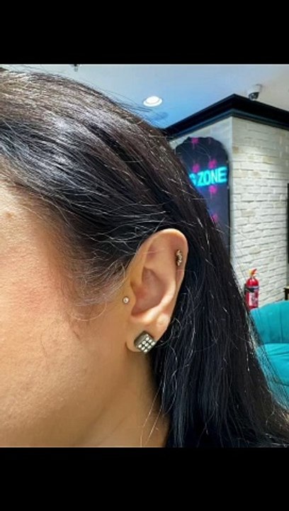 Tragus piercing: Add a touch of edge #traguspiercing #earpiercing #earrings #bellypiercing