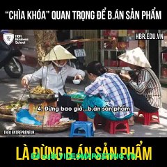 Chìa khoá quan trọng để bán sản phẩm