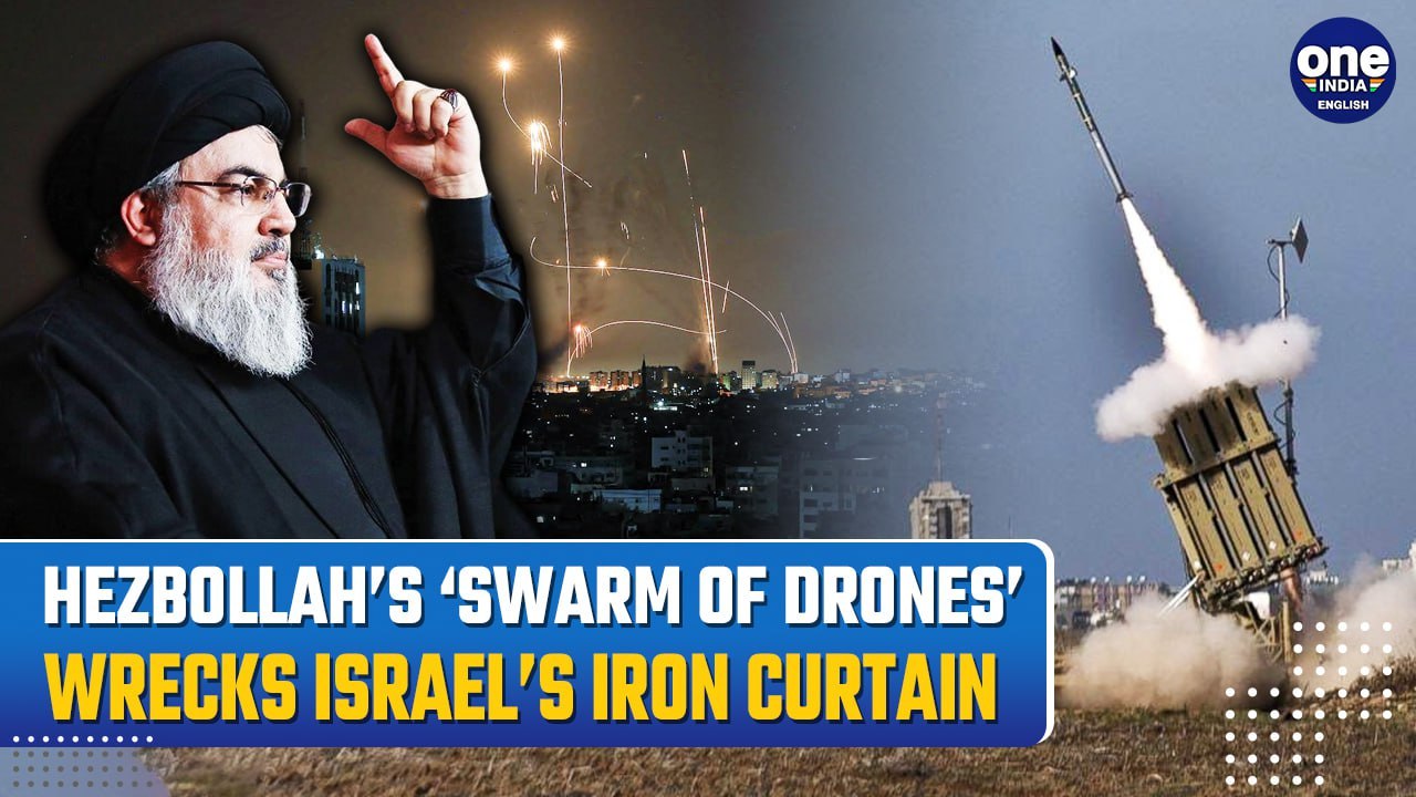 ‘Iron Dome Destroyed!’: Hezbollah Hits Israel’s Crown Jewel, With New Built Burkan Missiles| WATCH