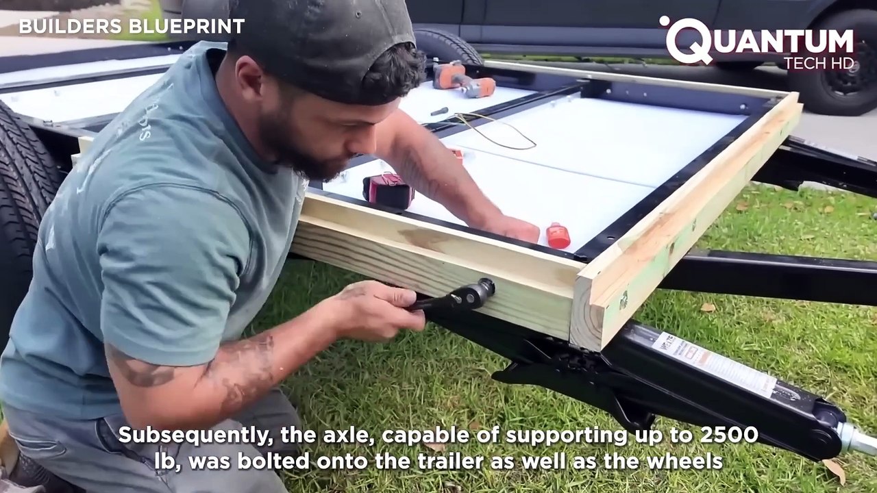 Man Builds Amazing DIY CAMPER From Scratch ｜ Start..
