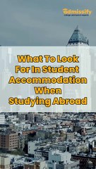 What To Look For In Student Accommodation When Studying Abroad