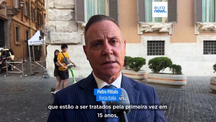 O chamado "decreto prisional" de Itália divide opiniões. Prisões estão sobrelotadas