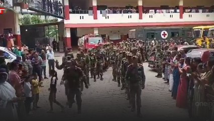 Wayanad  rescue operation success..  ఇండియన్ ఆర్మీకి ఘనంగా వీడ్కోలు | Oneindia Telugu