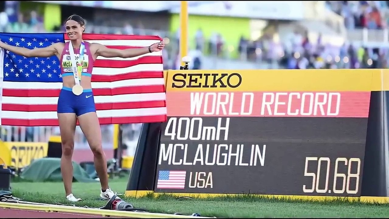 Women's 400 Meter Hurdles Finals Were Crazy __ Sydney McLaughlin VS. Femke Bol - Paris Olympics 2024