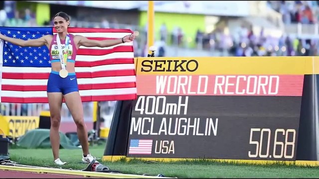Women's 400 Meter Hurdles Finals Were Crazy __ Sydney McLaughlin VS. Femke Bol - Paris Olympics 2024