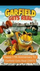 Happy 17th Anniversary To Garfield Gets Real (2007)