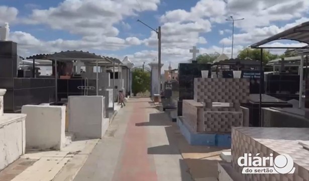 Ladrões furtam objetos de cemitério em Pombal e zeladora lamenta: Nem os defuntos tem sossego