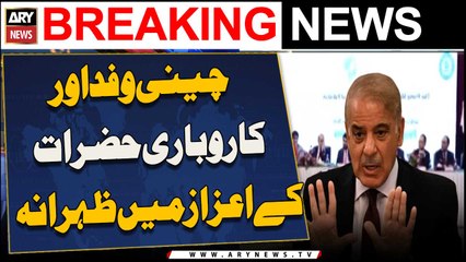 Luncheon in honor of the Chinese delegation and business leaders