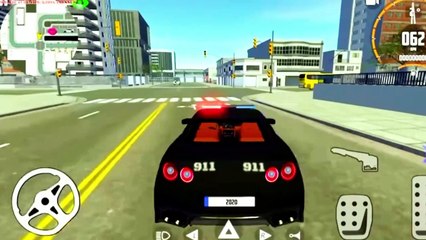 Sport Car Driver Simulator - New Lamborghini Police Car Driving
