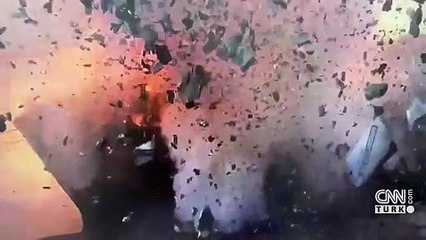 VİDEO HABER | PATLAMA KAMERADA! Konteyner gemisinde korku dolu anlar…