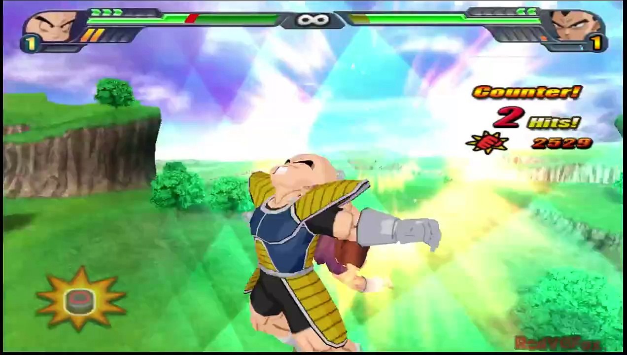 Dragon Ball Z; Budokai Tenkaichi 3 - Krillin VS Vegeta [PCSX2]