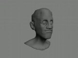dan - character sculpture turnaround