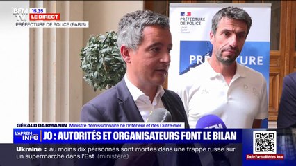 Gérald Darmanin: "Au moment où je parle, il n'y a toujours pas de menace caractérisée par nos services"