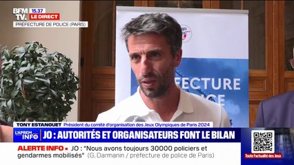 Tony Estanguet, président du comité d'organisation de Paris 2024: "La sécurité, c'était la base de tout succès"