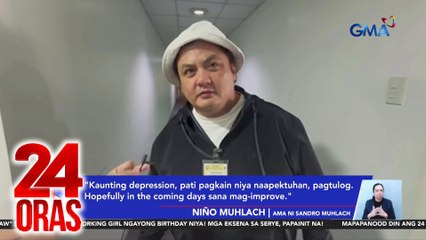 24 Oras: (Part 3) Sandro, dumaranas daw ng depresyon ayon sa kaniyang amang si Niño Muhlach; Reaksyon ng kampo ni Pastor Quiboloy sa freeze order; Future Olympians ng bansa; Birthday surprise para kay Sanya, atbp.