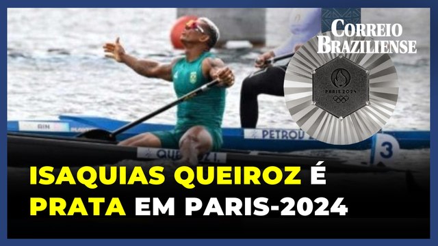 Isaquias Queiroz conquista medalha de prata no C1 1000m
