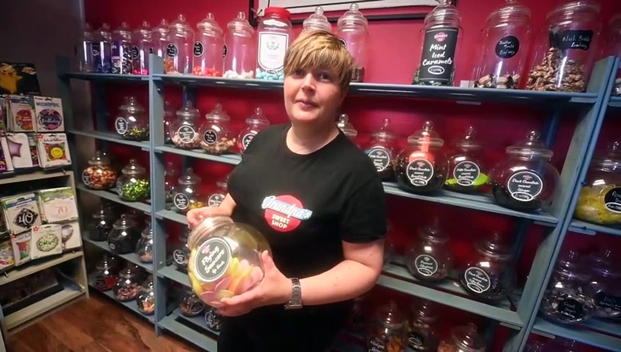 What sweets do children go for these days at a traditional sweet shop? We call into Grandpa's Sweet Shop to find out