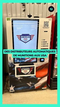 États-Unis : des distributeurs automatiques de munitions installés dans les épiceries