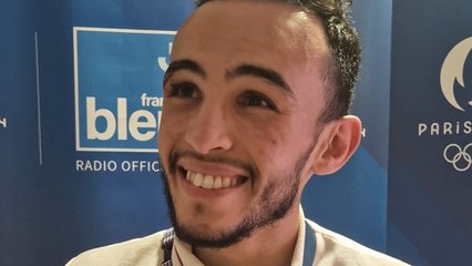 Billal Bennama heureux de rentrer à Toulouse avec une médaille d'argent