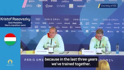 Double medal delight for Rasovszky in the marathon swim