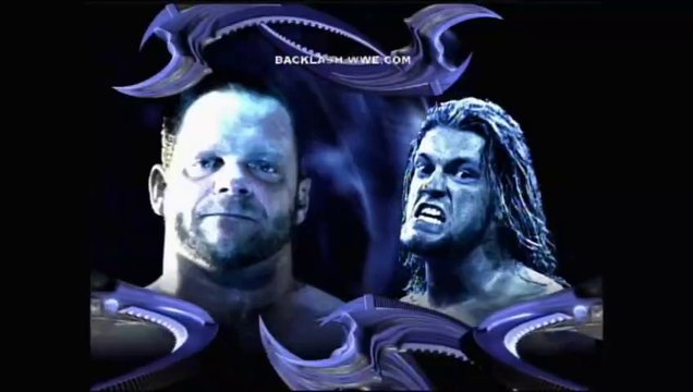 WWE Backlash 2005 - Edge vs Chris Benoit (Last Man Standing Match)