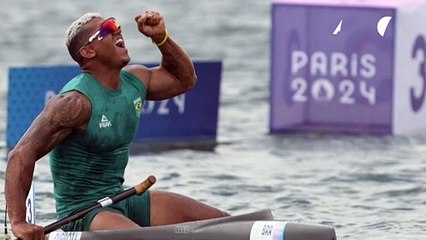 Brasileño Queiroz alcanza plata en final de C1-1000, su quinta medalla olímpica