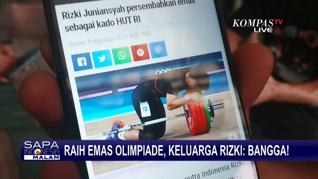 Rizki Juniansyah Raih Emas Kebanggaan Bangsa, Keluarga Ungkap Perjuangan ke Olimpiade Paris 2024