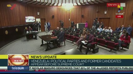 Beginning of the third day of the Venezuelan Supreme Court hearing