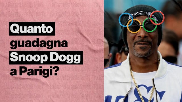 Snoop Dogg, la star di queste Olimpiadi: ecco quanto guadagna da inviato a Parigi