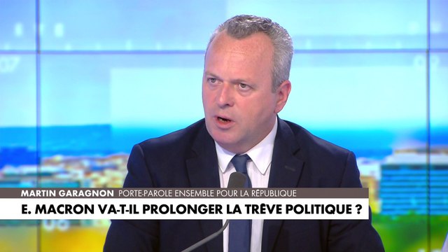 Martin Garagnon : «Madame Castets peut nous expliquer toute la journée qu'elle est légitime pour gouverner le pays mais elle ne changera pas, avec ce discours-là, la réalité parlementaire»