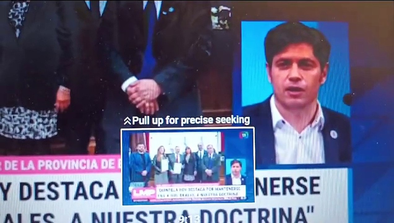 Axel Kicillof habla de la denuncia contra Alberto Fernández