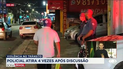 PM aposentado atira em motorista de app durante briga de trânsito em SP
