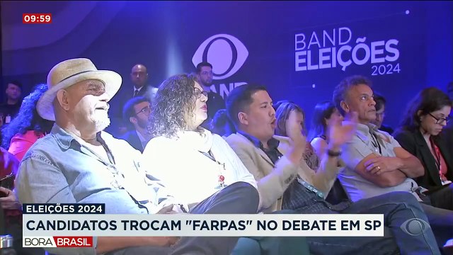 Candidatos trocam farpas no debate em SP