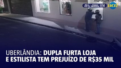 Estilista tem prejuízo de R$35 mil ao ter loja furtada