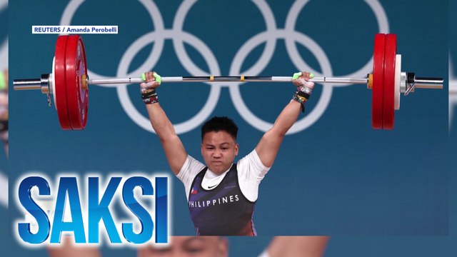 Elreen Ando, nakamit ang kanyang personal best sa pagsabak sa Women's weightlifting sa Paris Olympics | Saksi