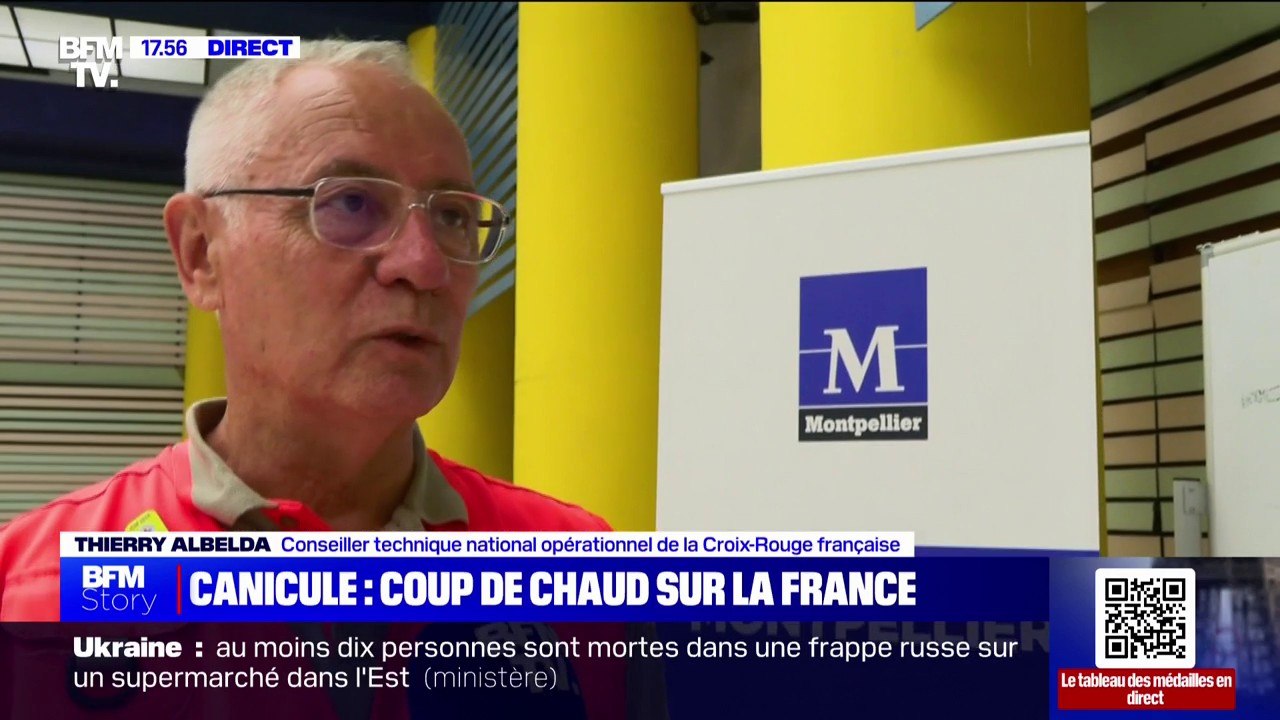 "On a accueilli une bonne dizaine de personnes qui sont venues pour se rafraîchir": la Croix-Rouge aux côtés des personnes sans abri pendant cette période de canicule