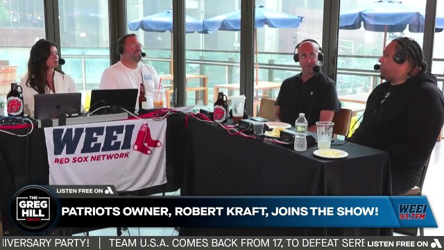 Patriots Owner, Robert Kraft Joins the show!