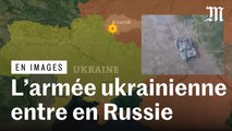 Ukraine : les images géolocalisées de l’incursion ukrainienne la plus importante depuis le début de la guerre sur le territoire russe