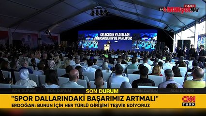 Başakşehir Futbol Akademisi açıldı! Erdoğan: Futbola kavga ve ideoloji girmemeli