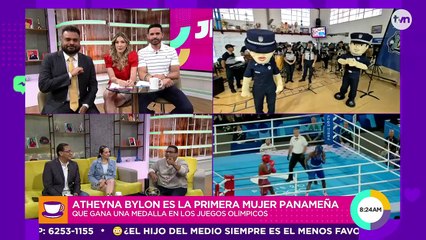 Chollykid desde la sede de la Policia Nacional, compañeros de Atheyna Bylon