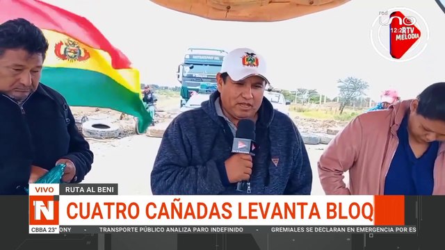 CUATRO CAÑADAS LEVANTA BLOQUEO