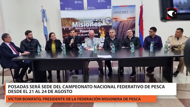 Posadas será sede del Campeonato Nacional Federativo de Pesca desde el 21 al 24 de agosto