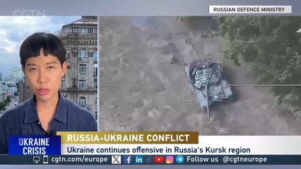 Ukraine pushes incursion into Russia’s Kursk region