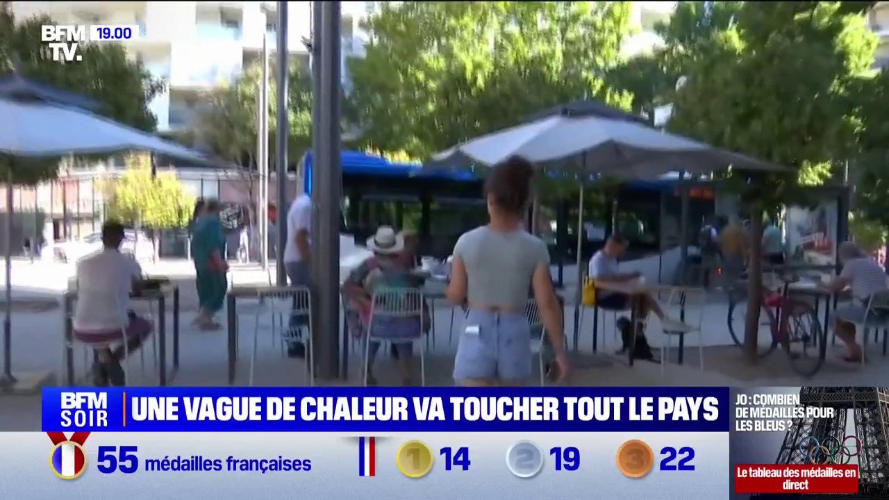 Canicule: habitants et commerçants se préparent à ce nouveau week-end de vigilance orange