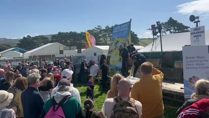 Watch shearing demonstration at Royal Manx Agricultural Show 2024