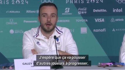 Paris 2024 - Gauzy : “Le ping français a beaucoup, beaucoup d’avenir”