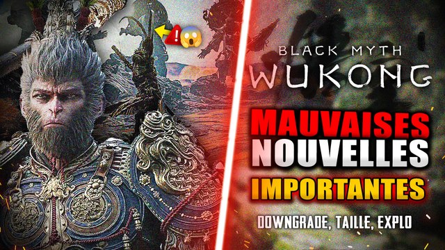 Black Myth Wukong : 8 Choses AVANT d'Acheter !! DOWDRADE PS5, 130Go BOSS RUSH, Exploration, ...