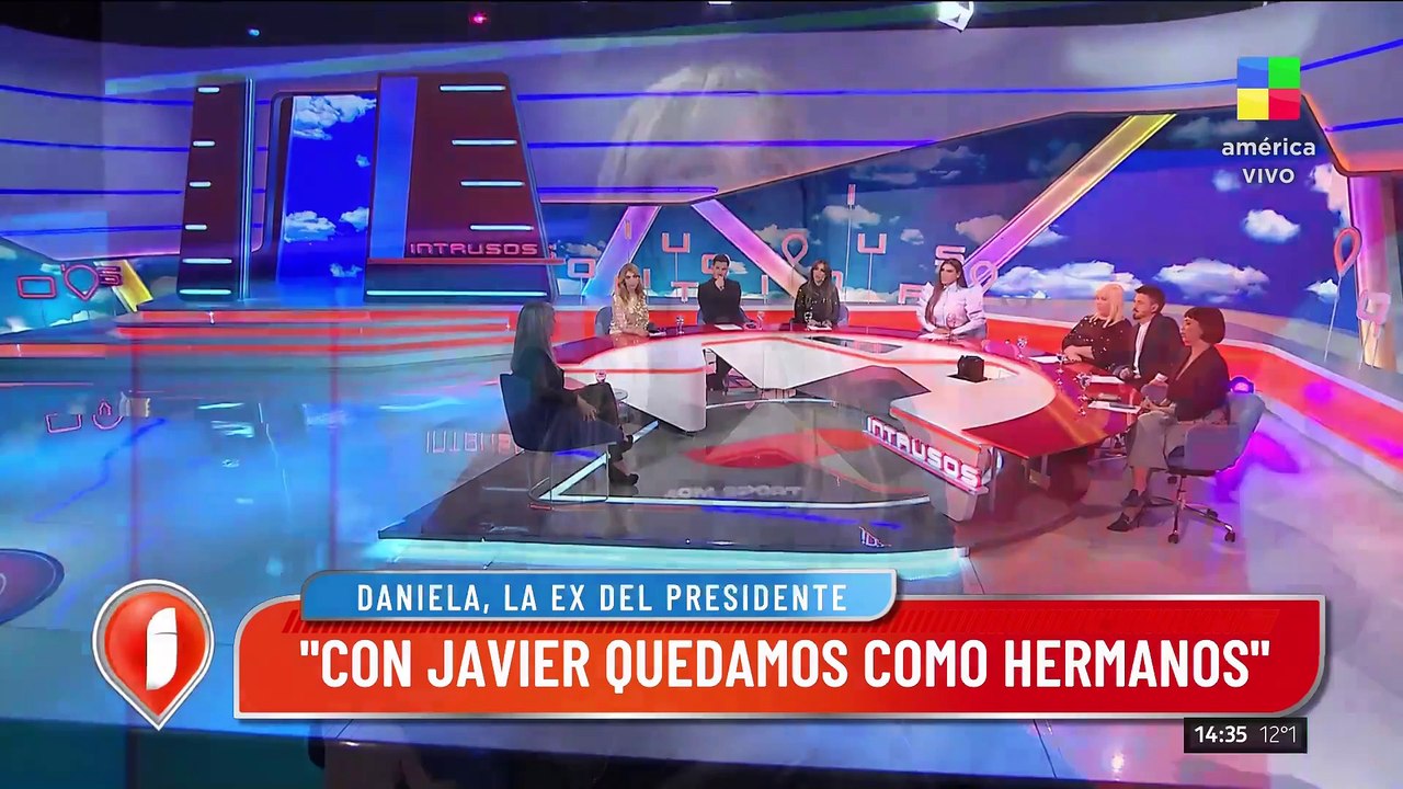 Daniela, expareja de Milei: "Con Javier quedamos como hermanos", y dijo: "El me acompañó en momentos muy difíciles"