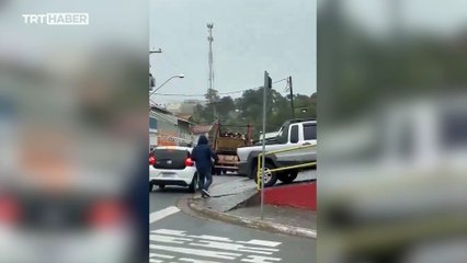 Brezilya'da yolcu uçağı düştü